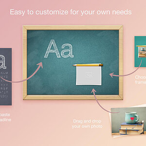 Graphics for iWork icons frames patterns 800x500