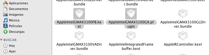 Kext Intel GMA X3100 OS X