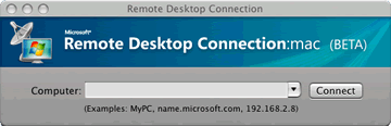 Microsoft Remote Desktop Connection Client