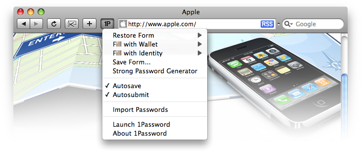 1Password 2.7.0 Mac OS X