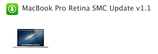 MacBook Pro Retina SMC Update v1.1