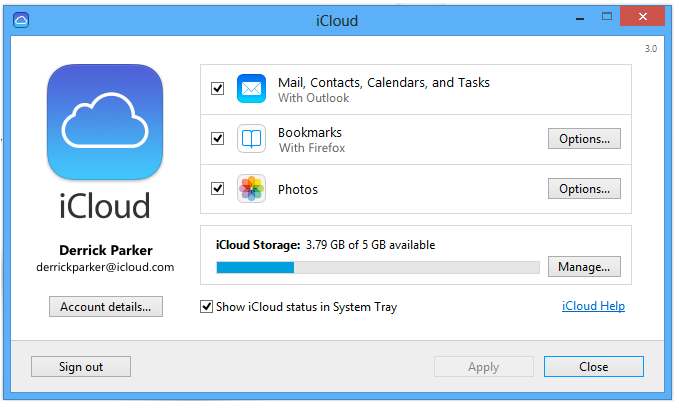 Apple lanza iCloud Control Panel 3.0