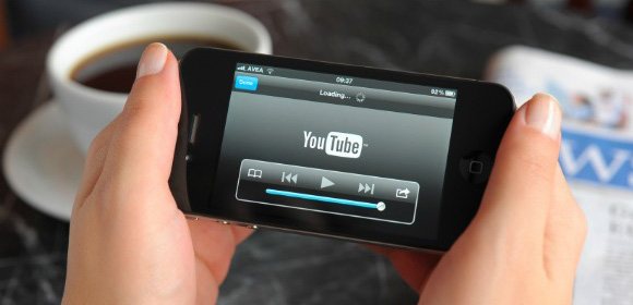 YouTube app para iPhone C