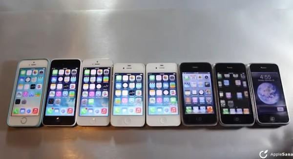 iphones comparativa rendimiento