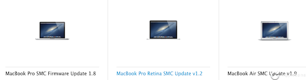 Apple lanza actualizaciones SMC MacBook Pro Retina y MacBook Air para la batería