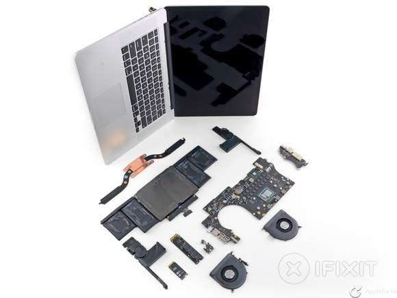 Así es por dentro el nuevo MacBook Pro Retina 2013, sin sorpresas en la era Tim Cook