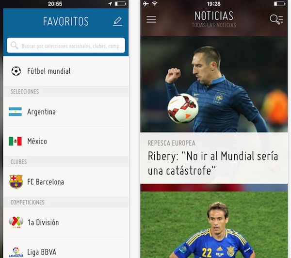 FIFA app para iOS se actualiza para el Mundial 2014