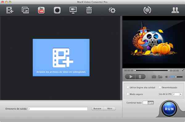 Macx video Converter Pro para OS X