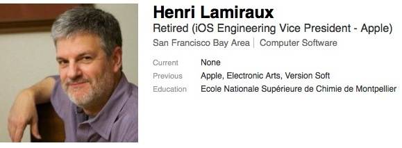 Henri Lamiraux, ingeniero jefe de iOS abandona Apple