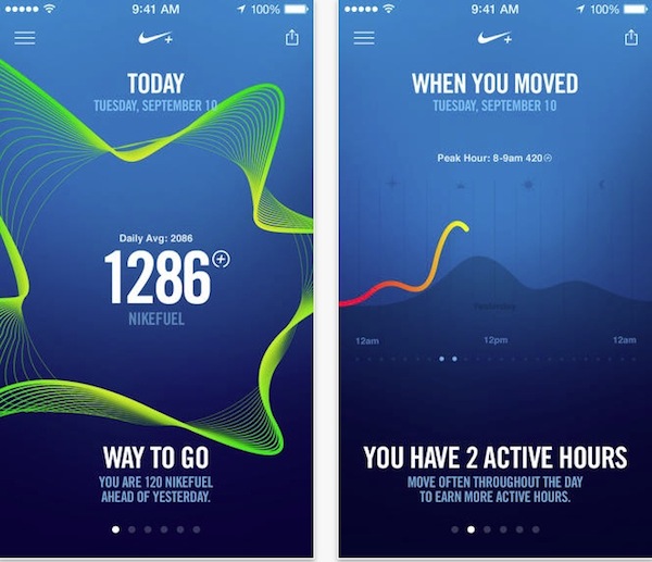 Nike+ Move para iPhone 5s aparece en iTunes optimizada para el procesador M7