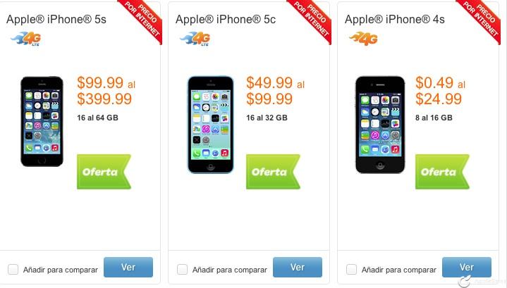Nuevas ofertas iPhone 5s y iPhone 5c desde 37 euros