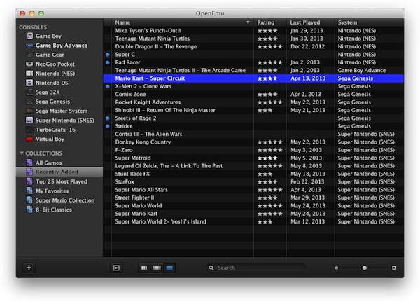 OpenEmu para OS X