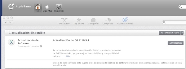 Actualización OS X 10.9.1 promete que Apple Mail funciona