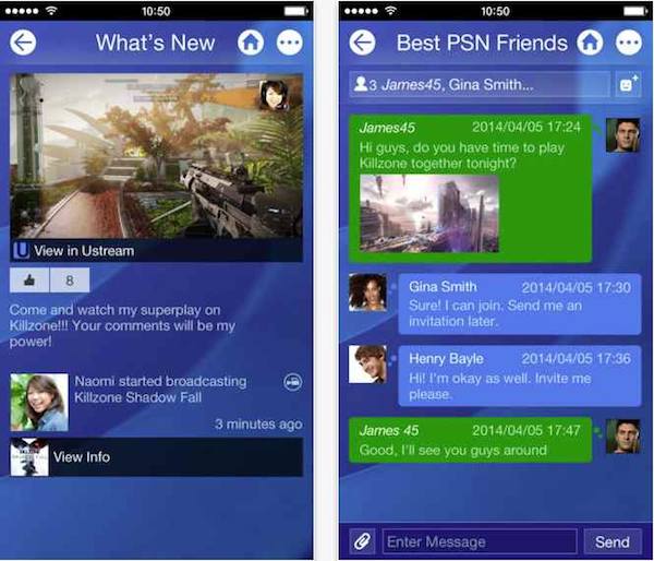 PlayStation App para iPhone y iPad agrega ‘En vivo desde PlayStation’