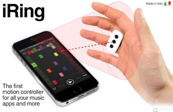 IK Multimedia presenta en CES 2104 iRing, controla apps por gestos