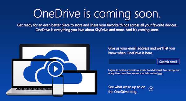 Microsoft SkyDrive ahora se llama OneDrive y puedes apuntarte ya