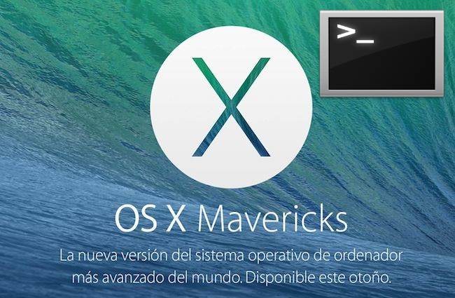 osx mavericks unix terminal