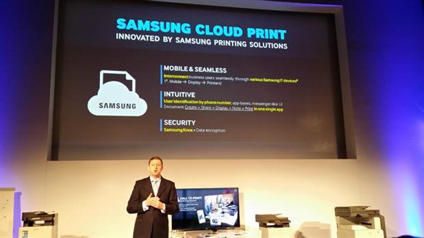 Samsung Cloud Print y Xpress C1860, Xpress M2885 en CeBIT 2014 para el entorno B2B