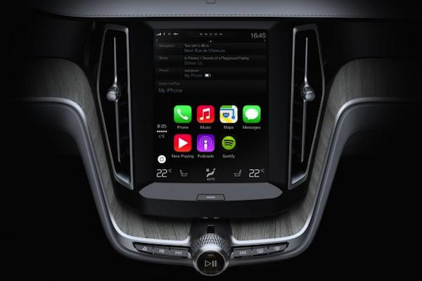 Volvo muestra una integración de CarPlay de Apple en XC90 SUV