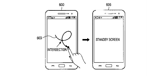 samsung patente desbloquear pantalla