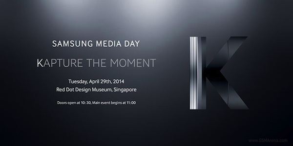 Samsung envía invitaciones para la KeyNote Kapture the Moment en Singapur