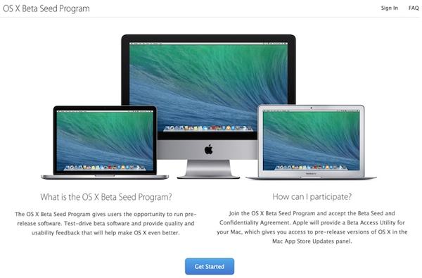 Apple busca betatester gratis para OS X Beta Program