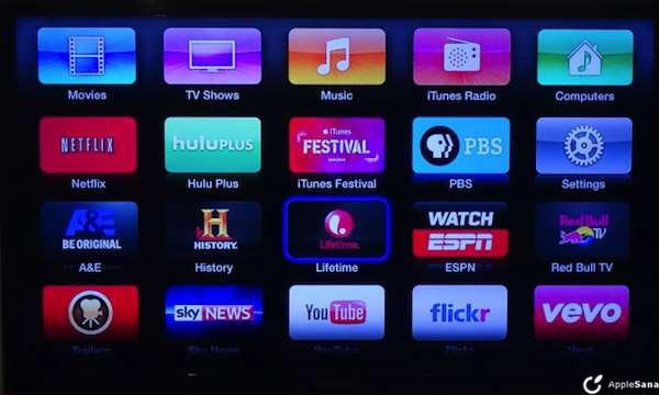 Apple agrega A&E, History Channel y Lifetime al Apple TV