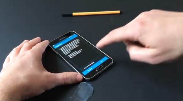 Burlan la seguridad del escáner de huellas Samsung Galaxy S5 igual que iPhone 5s