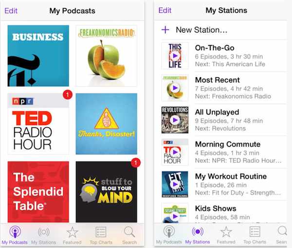 Podcasts 2.1 para iOS 7 mejora con Siri y CarPlay