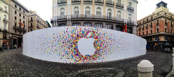 Apple Store Puerta del Sol en Madrid a punto de abrir