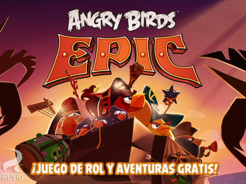 Rovio entra en el mundo RPG con Angry Birds Epic para iPhone y iPod touch