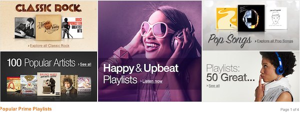 Amazon agrega el servicio streaming Prime Music gratis para los usuarios Premium