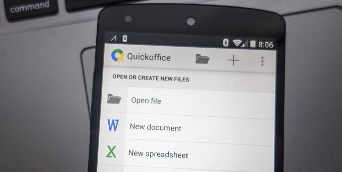 Google Docs, Sheets reemplazan a Quickoffice