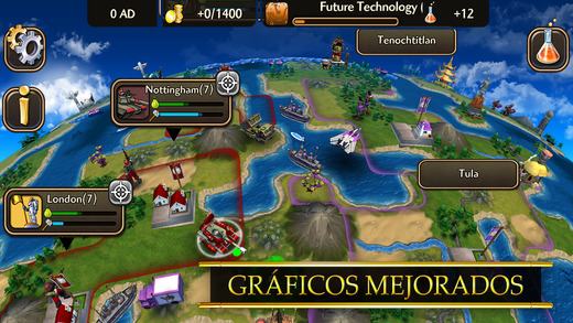 2K lanza Civilization Revolution 2 para iPod touch, iPhone y iPad