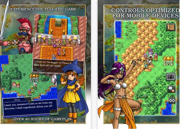 Square Enix lanza Dragon Quest IV para iOS 7