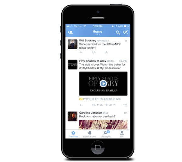 Twitter probando videoanuncios para smartphones