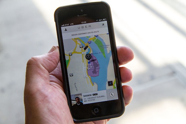 Urber app para iPhone y iPad agrega destino y navegación fácil