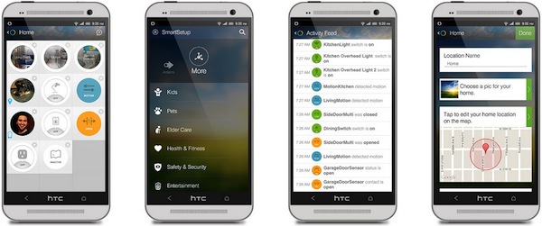 samsung smarthings htc platform