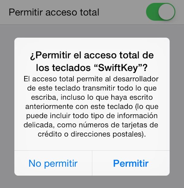 SwiftKey, el mejor Keylogger para iPad y iPhone explica porqué quiere acceso completo
