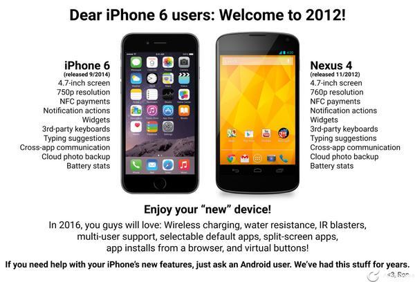 Afirman que Apple iPhone 6 es un Google Nexus 4 en otra caja camuflado