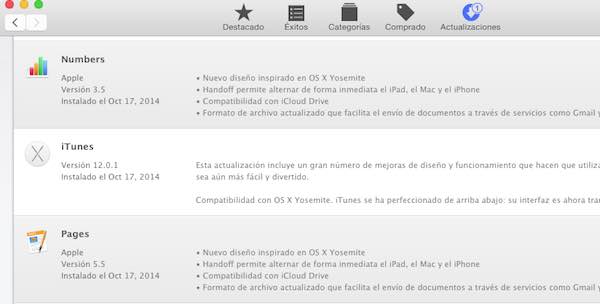 Apple actualiza iWork para Mac