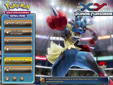 JCC Pokémon Online actualizado para iPad Retina