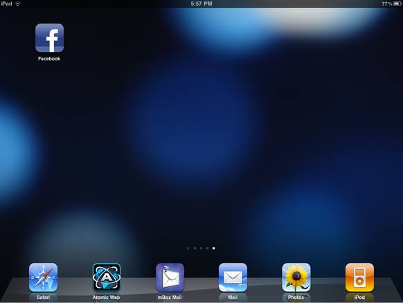 Facebook iPad