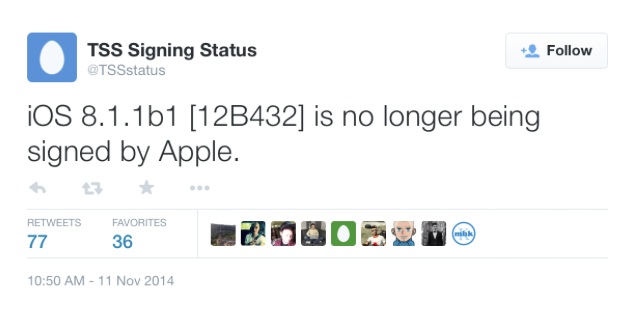iOS 8.1.1 podría ser lanzado hoy mismo, Pangu manda
