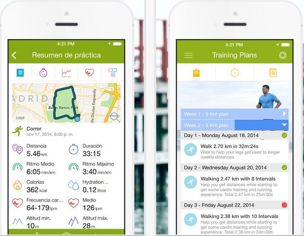 Endomondo ios