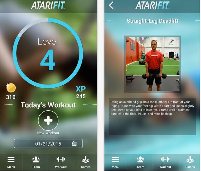 Atari Fit para iOS y Android entra de lleno en las apps de salud