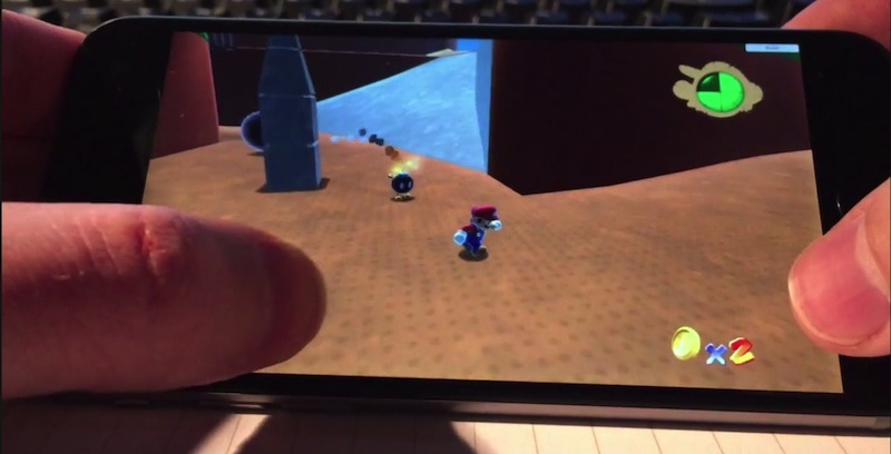 Prepárate para lo bueno, Super Mario 64 HD funciona en iPhone 6