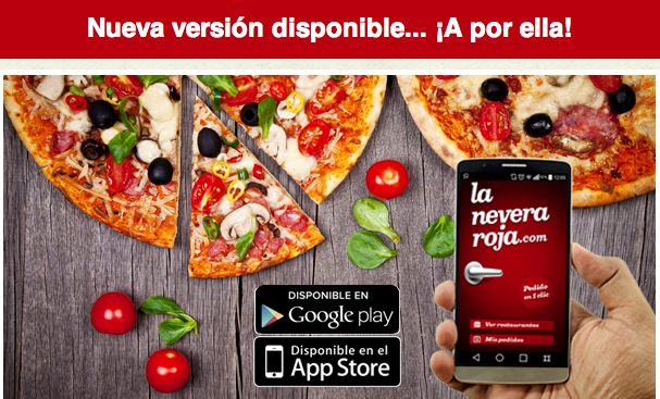 La Nevera Roja actualiza su app para iPhone 6 y Android, hoy no toca cocinar