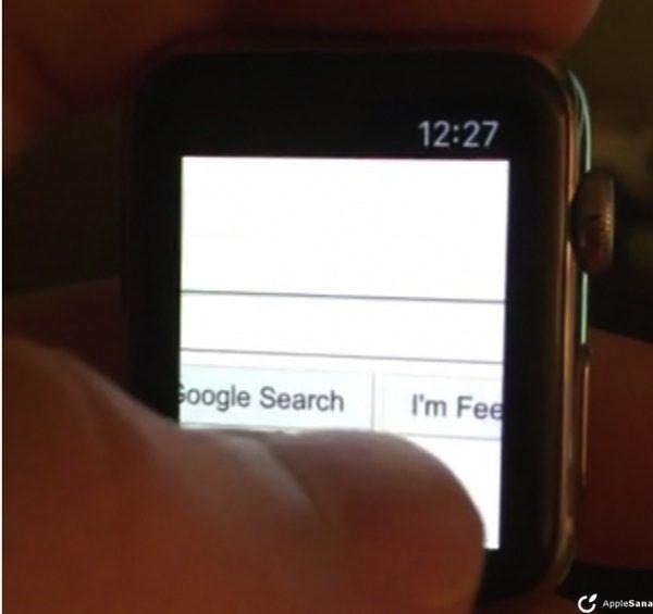navegador google apple watch
