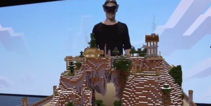 Microsoft desarrolla una versión de Minecraft para HoloLens